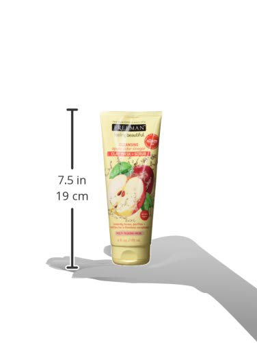 Freeman Cleansing Apple Cider Vinegar Clay Mask & Facial Scrub, Face Mask Tones, Purifies, Flawless Complexion, Clay and Pumice Exfoliate Pores, All Skin Types, 6 fl.oz./175 mL Tube
