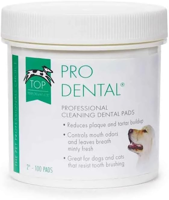 100 Pads Cleansing Wipes Dog & Cat Grooming Sets Eye Ear and Dental (Ear Wipes)