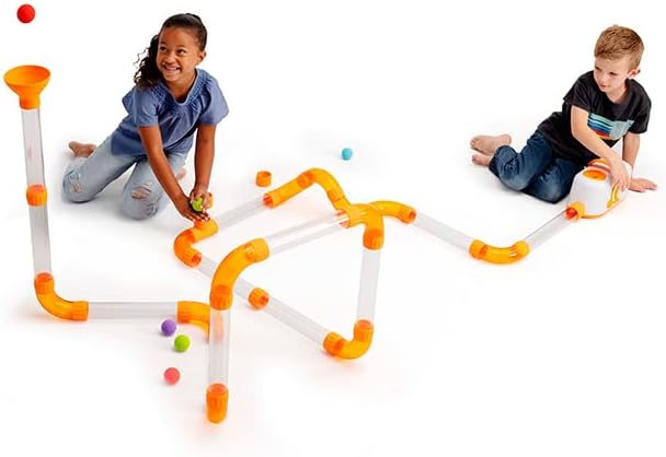 Fat Brain Toys Air Toobz Expansion Pack - Air-Powered STEM Building Toy for Kids & Teens, Kids Building Toys, STEM Toys for 3+ Year Old