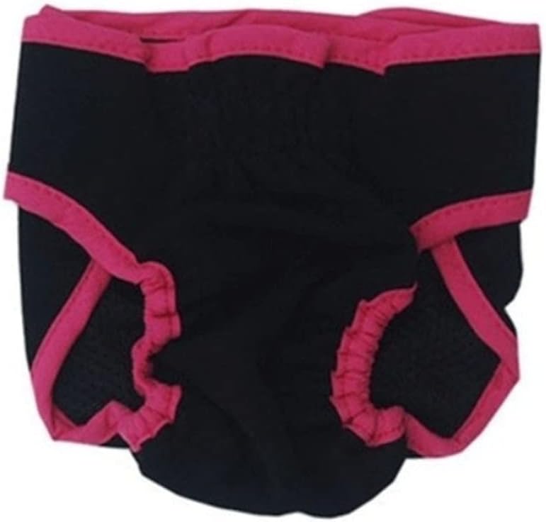 Pet Panties Sanitary Shorts Diaper Physiological Pants Soft and Washable Pet Shorts (Color : Black Size: M Code) (Black L Code)