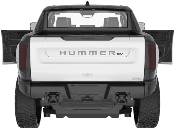 RASTAR Remote Control Car 1/16 Scale GMC Hummer EV Pickup RC Car, Electric Off-Road Monster, RC Hummer Truck for Kids Boys, White 2.4G