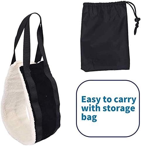 30-120 lbs Dog Sling for Large Dogs Hind Leg Support,Dog Lift Harness for Back Legs,Helps Elderly Pet with Reduced Mobility,Dog Lifter for Walking Canine Arthritis ACL Rehabilitation Rehab. (Black)