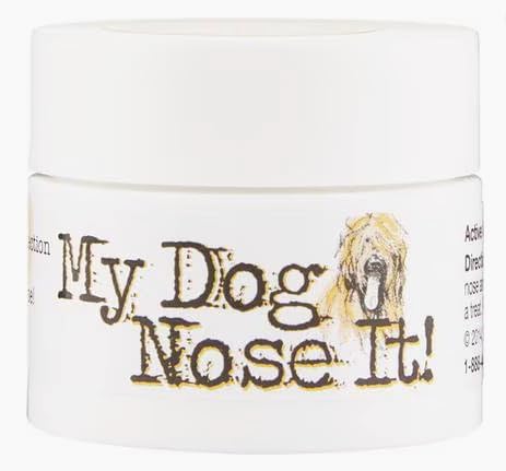 Moisturizing Sun Protection Balm for Dogs Noses - Protect Your Dog from Harmful UVA/UVB Rays .5 Ounce