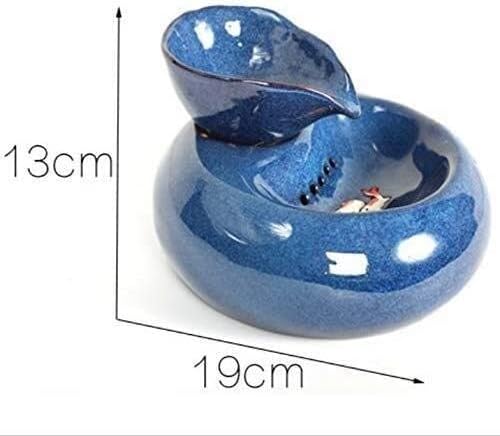 Fountain Pet Water Dispenser,Cat Fountains Drinking,Automatic Water Bowl for Pets,Water Fountain for Cats,Dogs,Birds,Small Animals Pet Water Dispenser (Color : Blue)
