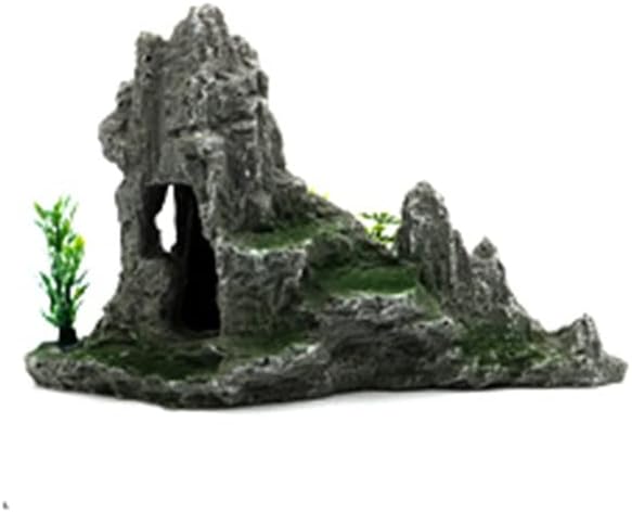 Aquarium Rockery Stone Aquatic Ornaments Fish Tank Landscaping Simulation Landscape Resin Rockery Stone Pet Accessoriess