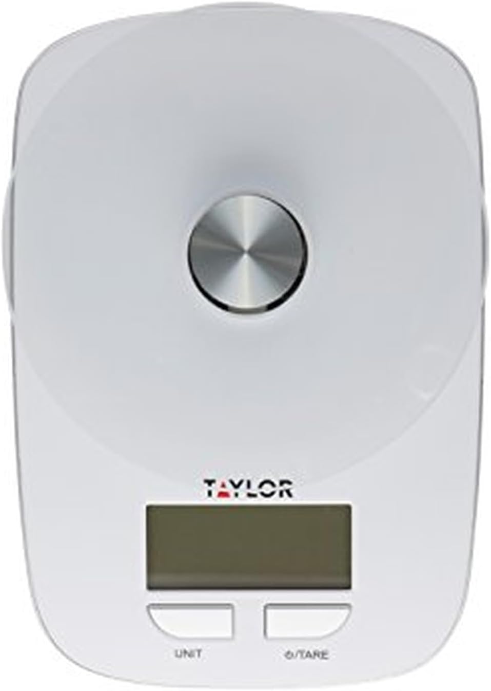Taylor Precision Products Glass Platform Digital Kitchen Scale (White),One Size