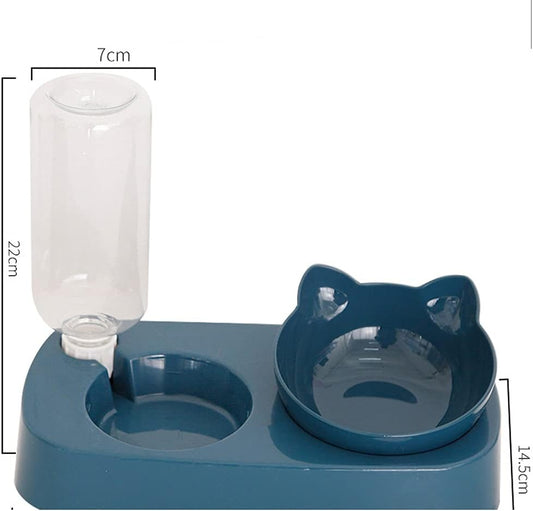 Pet Elevated Bowls Durable Double Dog Bowls Raised Stand Feeding & Watering Supplies Dog Feeder Pet Supplies (Color : B) (C)