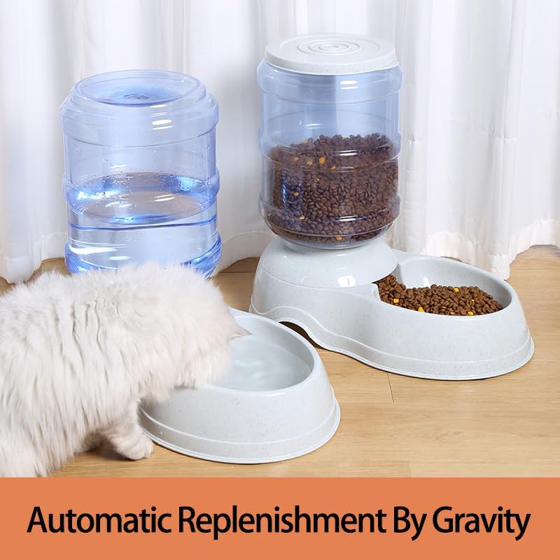 Automatic 11L Dog Water Dispenser,Pet Gravity Water Dispenser,Automatic Gravity Dog Water Bowl Dispenser,Large Size Dog Drinking Fountain for Small Medium Large Dogs Cats