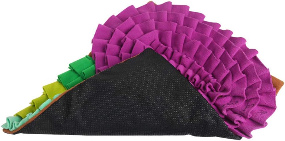 Pet Dog Snuffle Mat Nose Smell Intelligence Training Blanket Sniffing Pad Slow Feeding Bowl Food Dispenser Carpet