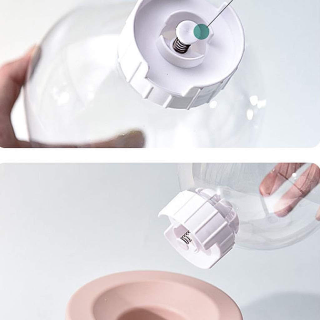 Pet Drinking Fountain, Automatic Pet Feeder 1.8L Pet Drinking Fountain Double Bowl