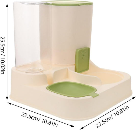 Milisten Automatic Pet Water Dispenser Food Separation for Dogs and Cats Generation Capacity Easy to Use for Home Professional Pet Stores Design