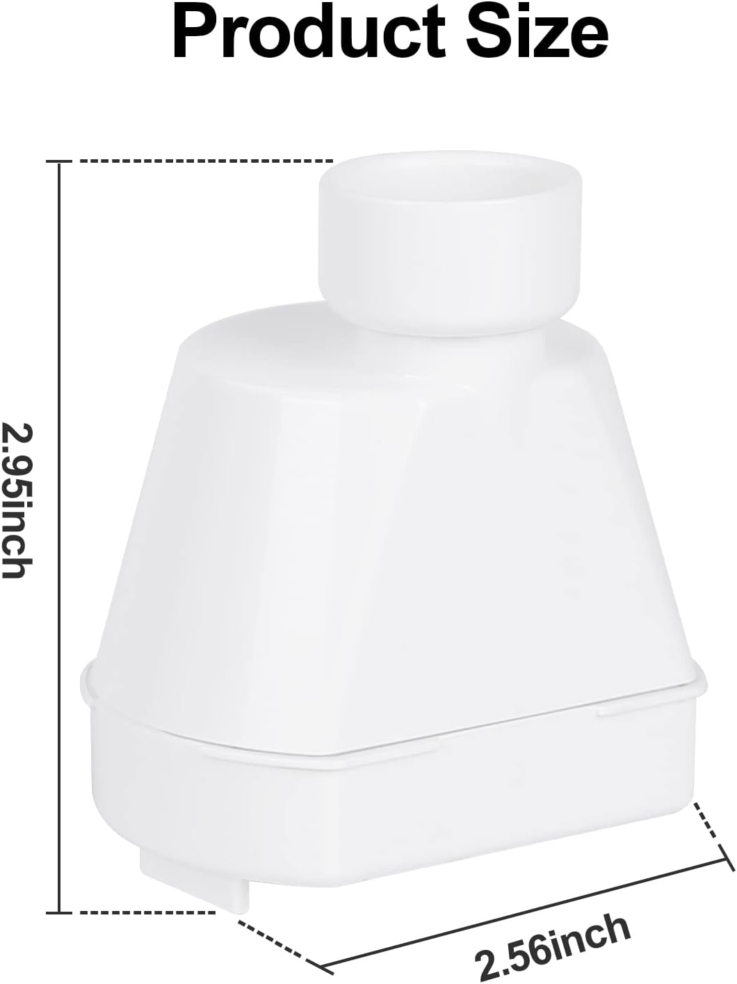 2 Pack Filter Housing Replacement for Ceramic Pagoda, 1/2 Gallon, 1 Gallon, 2 Gallon, Butterfly, Avalon, Seascape, Sedona, Seaside and Creekside Pet Fountains
