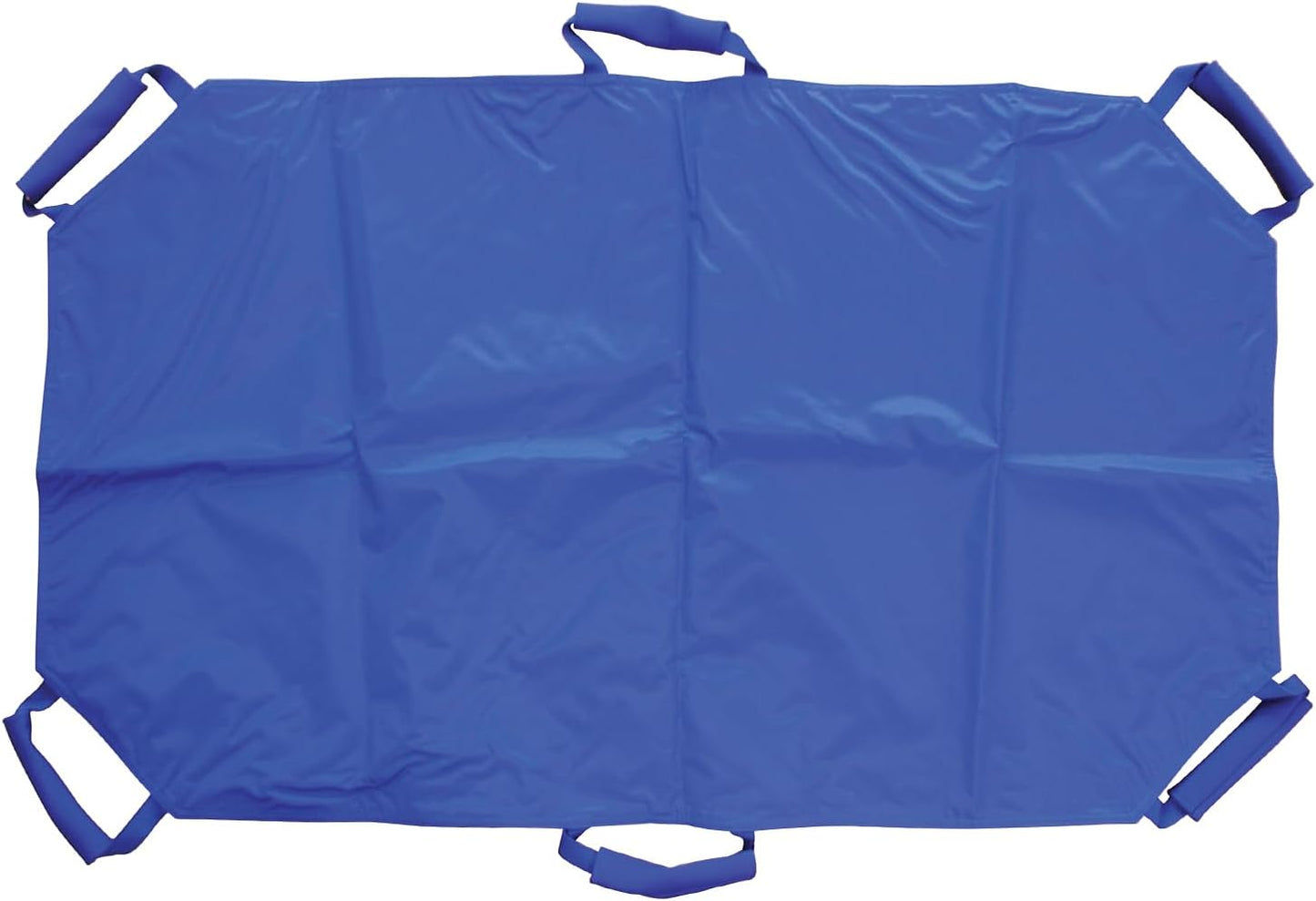JorVet Soft Carry Stretcher | Comfortable Patient Transport Sling with Padded Handles | Flexible, Washable Nylon Design | Ideal for Emergencies, Pets, Tight Spaces | Blue