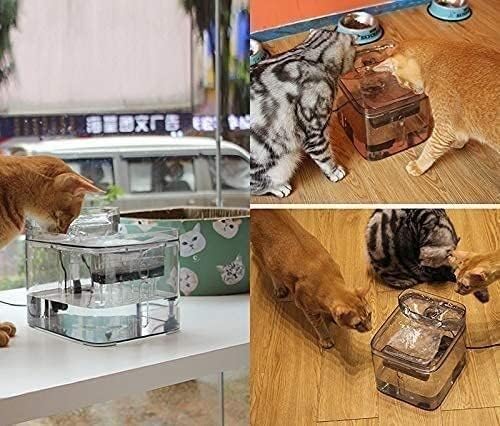 Pet Fountain 3L Clear Cat Water Fountain and Rechargeable 2 Speed Dog Nail Grinder Pet Water Dispenser
