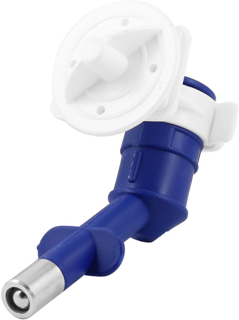 Blue Plastic Pet Dog Drinking Kit Hanging Water Fountain Bottle Head (id: 432 cc3 48c f24 24b