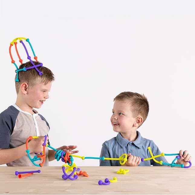 Fat Brain Toys Plip Kit, Building Toys for Creative Play, Creative Construction Play Set, Kids Toys Ages 5 to 12