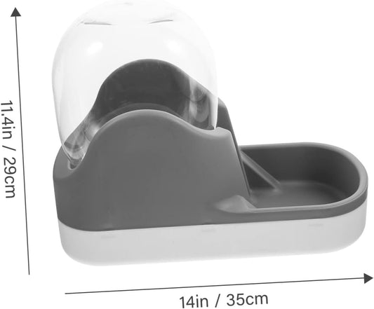 Milisten Automatic Pet Water Dispenser Gravity Waterer for Cats and Dogs Durable Design Removable Water Bowl for Convenient Hydration
