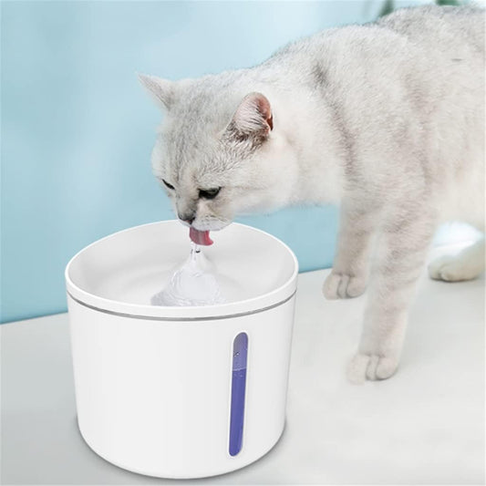 Cats Automatic Water Fountain Healthy and Hygienic Pet Drinking Bowl Super Quiet Flower Electric Water Feeding Anti Dry Design