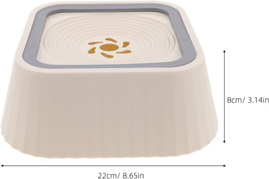 Milisten Portable Pet Floating Feeder for Dogs Cats Controlled Drinking Speed for Indoor Outdoor Use Promotes Healthier Hydration Habits