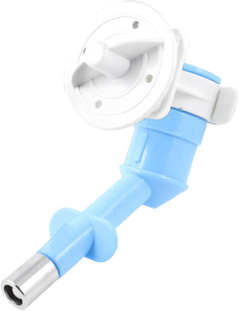 Pet Dog Cat Yorkie Water Fountain Bottle Head Drinking Kit Blue White (id: 5c9 31c 4f6 502 955