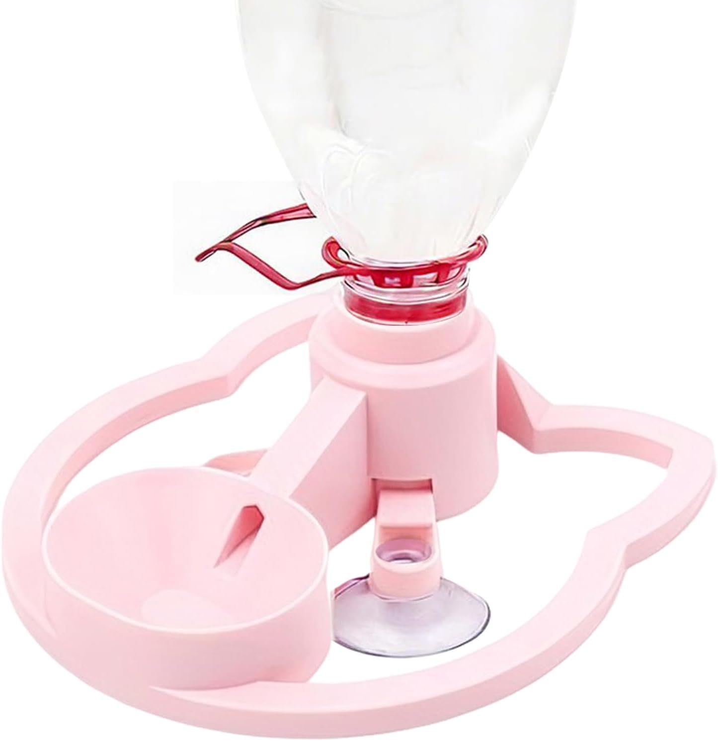 Cat Feeder Stand - Anti-Tipping Automatic Rack,Kitten Water Bottle Basin Stand - for Puppy Kitten Small Medium Large Breed Balcony Home Travel Indoor Outdoor