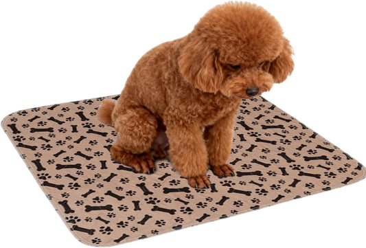 Odor Control Dog Pee Pad - Reusable Puppy Pads |Pet Supplies with Leak Proof Layer,Leak Protection with Non Slip Backing,Animal Grooming Necessities,Nappies & Potty Training for Housebreaking Aid