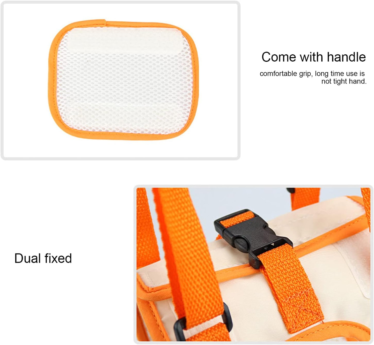Dog Assist Harness Mesh Cloth Breathable Comfortable Lifting Support Belt for Elderly Injured Disabled Dogs with Handle Grip Shown (L)