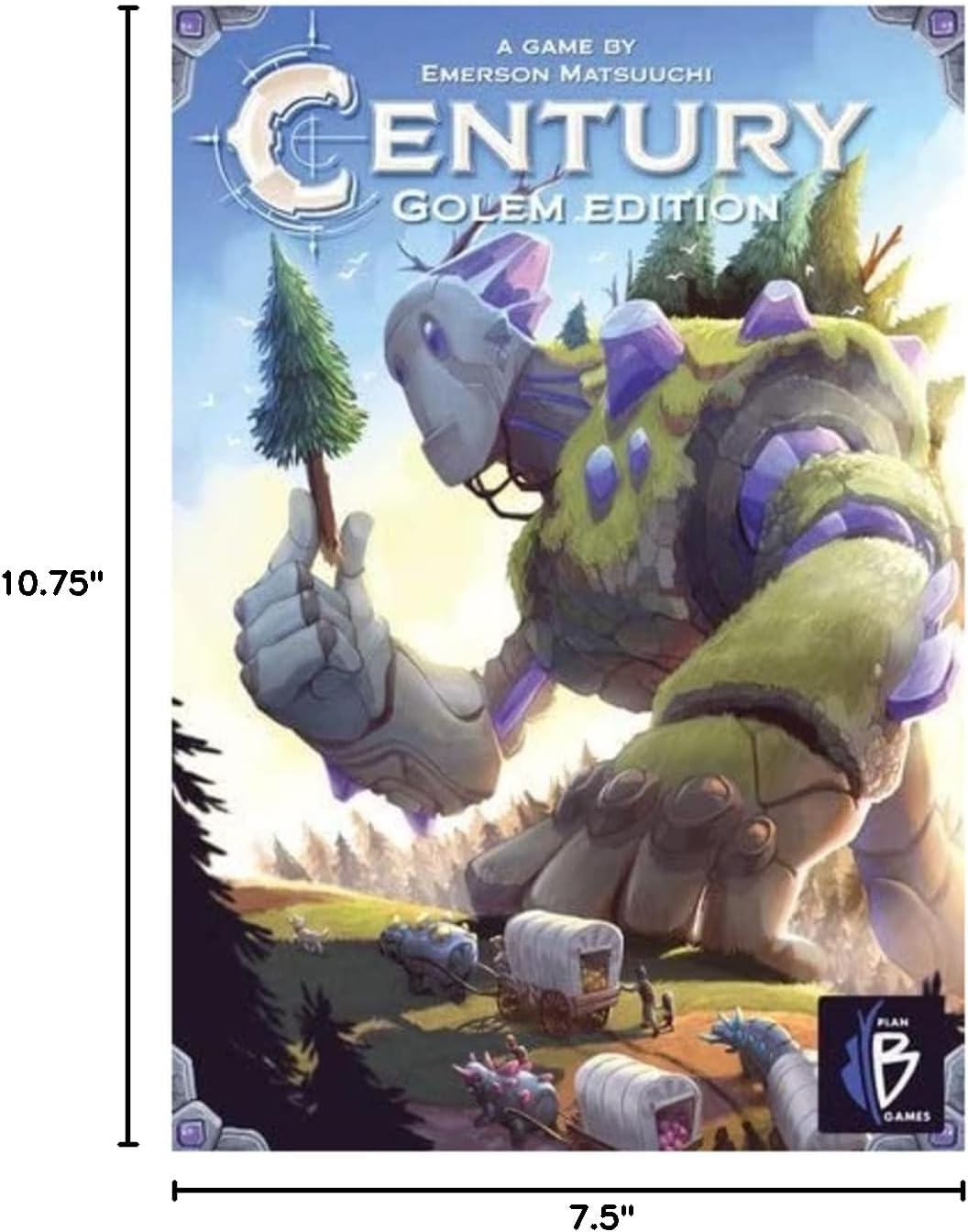 Asmodee Century Golem Edition Board Game - Journey Along The Golem Road in Caravania, Strategy Game for Kids & Adults, Ages 8+, 2-4 Players, 30-45 Minute Playtime