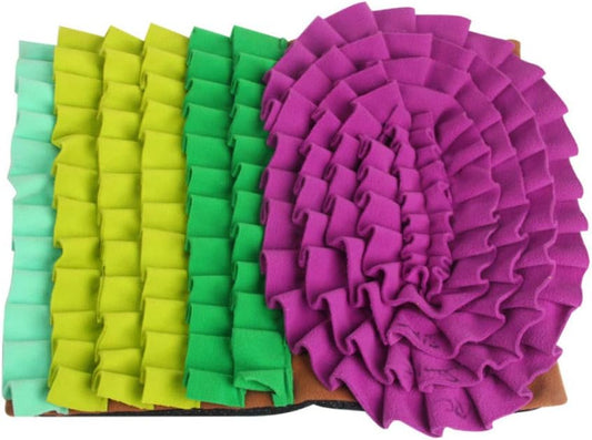 Pet Dog Snuffle Mat Nose Smell Intelligence Training Blanket Sniffing Pad Slow Feeding Bowl Food Dispenser Carpet
