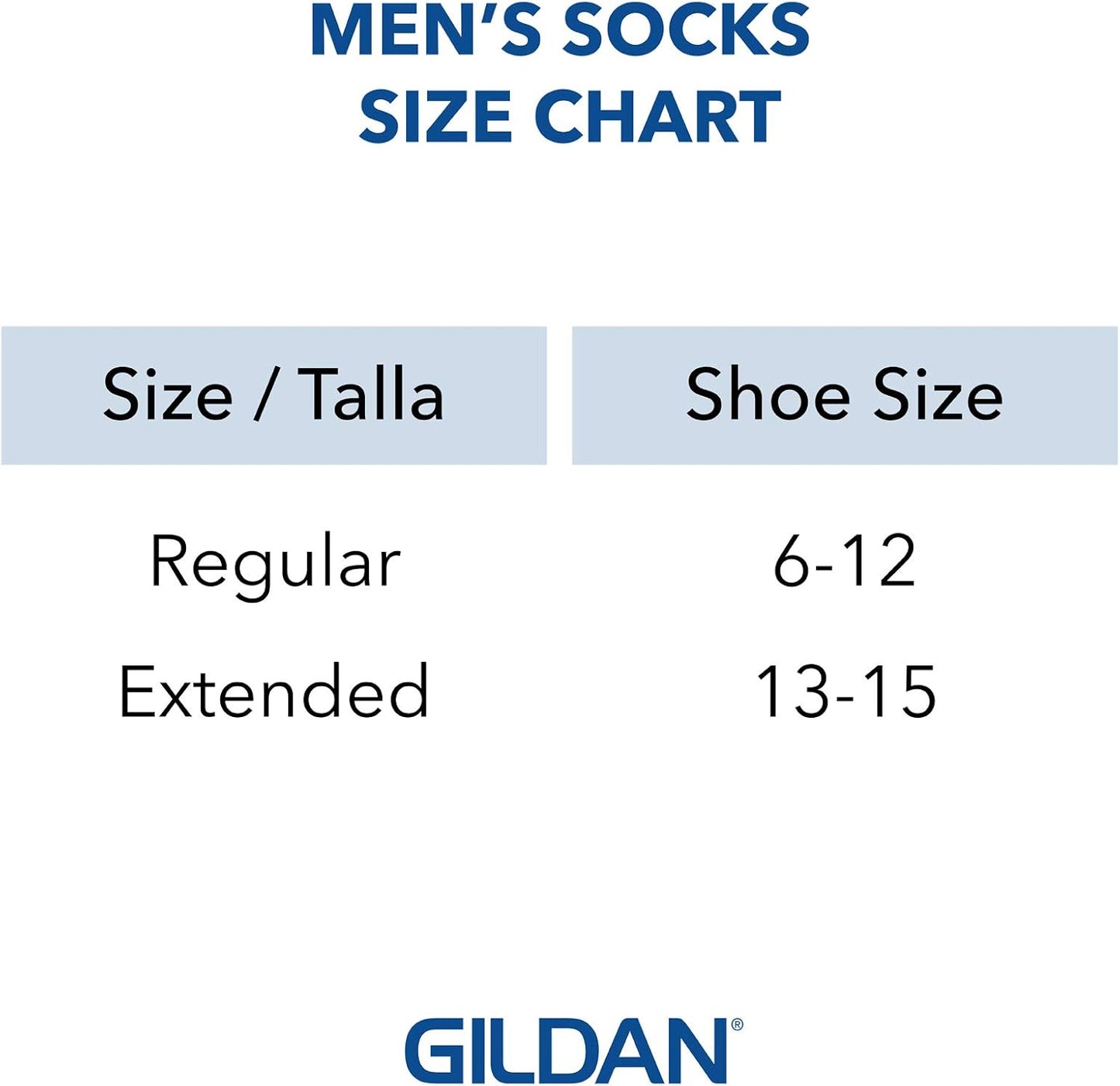 Gildan Men's Active Cotton Crew Socks (10-Pack)