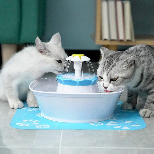 Pet Water Fountain Cats Dog Electric Pet Drinking Fountain Bowl Drinking Water Dispenser Bowl