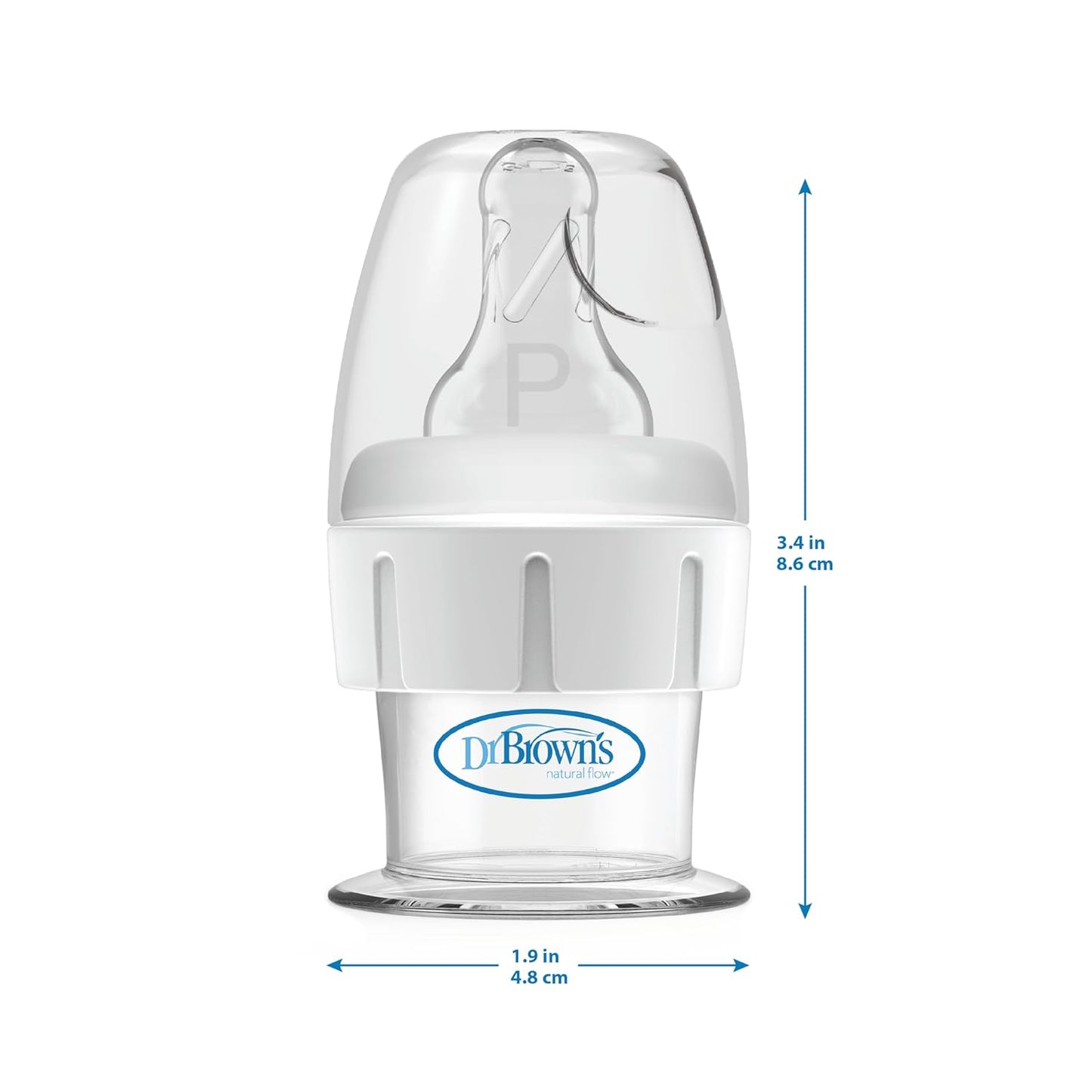 Dr. Brown's First Feeder Bottle with Preemie Nipple - 15cc - 3pk