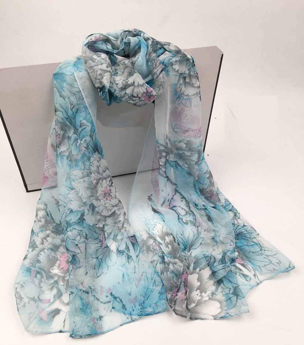 Xyueanlo Scarfs for Women Fashion Scarves Print Pattern Lightweight Sunscreen Scarf Wraps Shawls