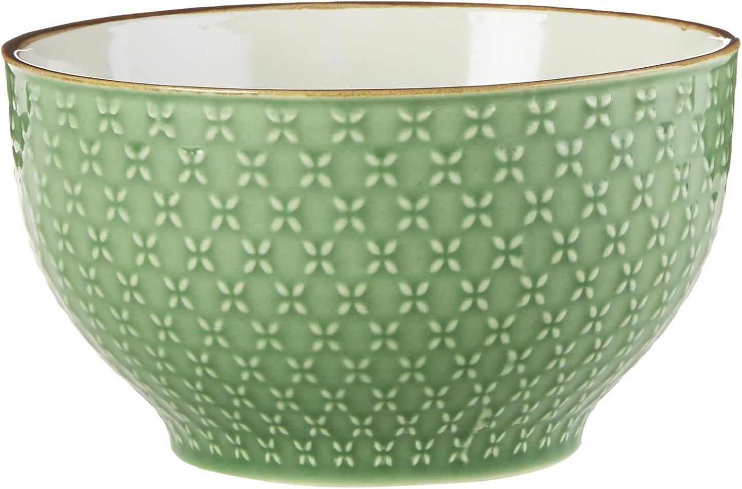 Pfaltzgraff French Lace Dinnerware Set, 16 Piece, Green