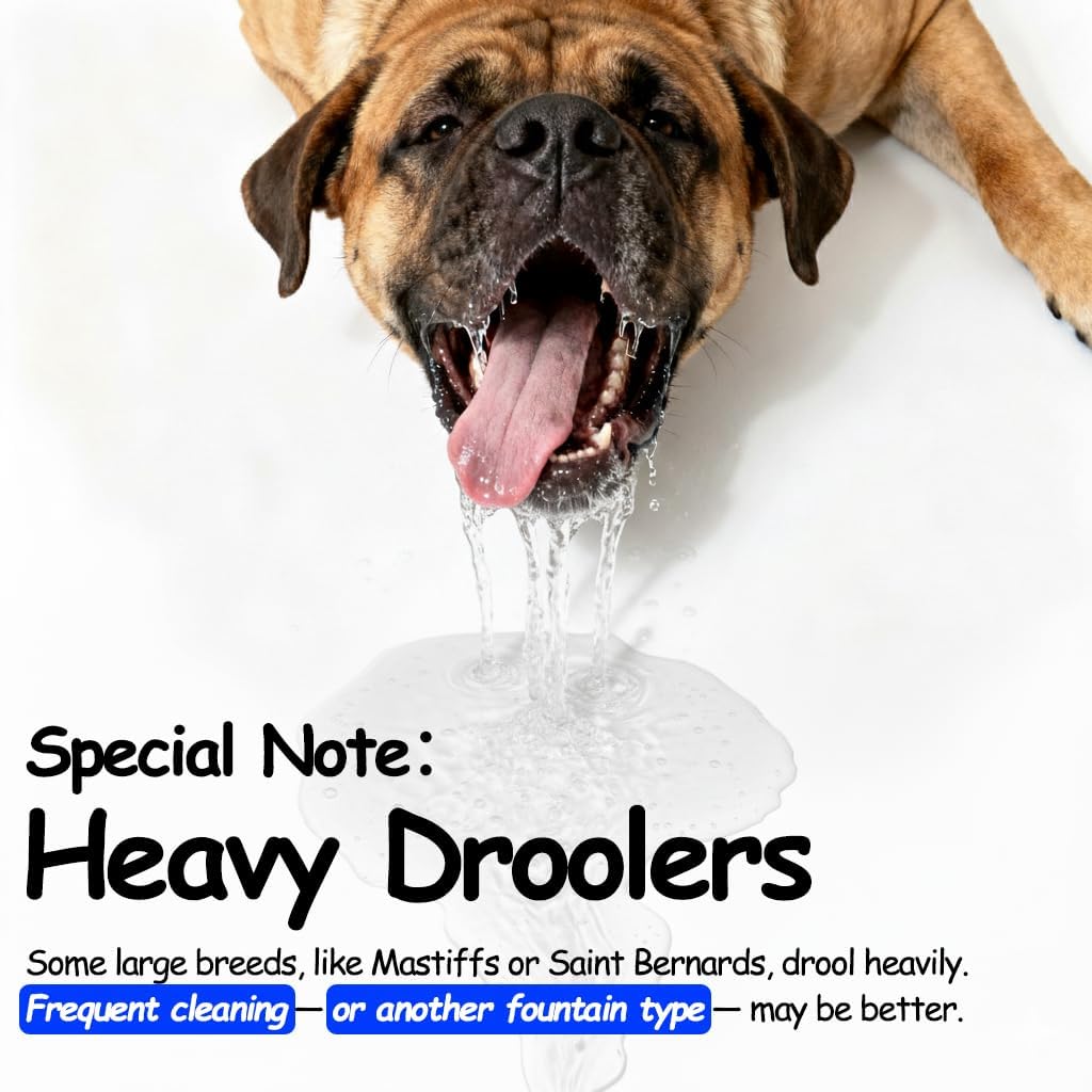 Stainless Steel Dog Water Fountain, 3 Gallon Extra Large Pet Drinking Fountain for Large Dogs & Multi-pet, Automatic Dog Water Bowl Dispenser with 2 Filters, Wide Drinking Area, Easy to Clean
