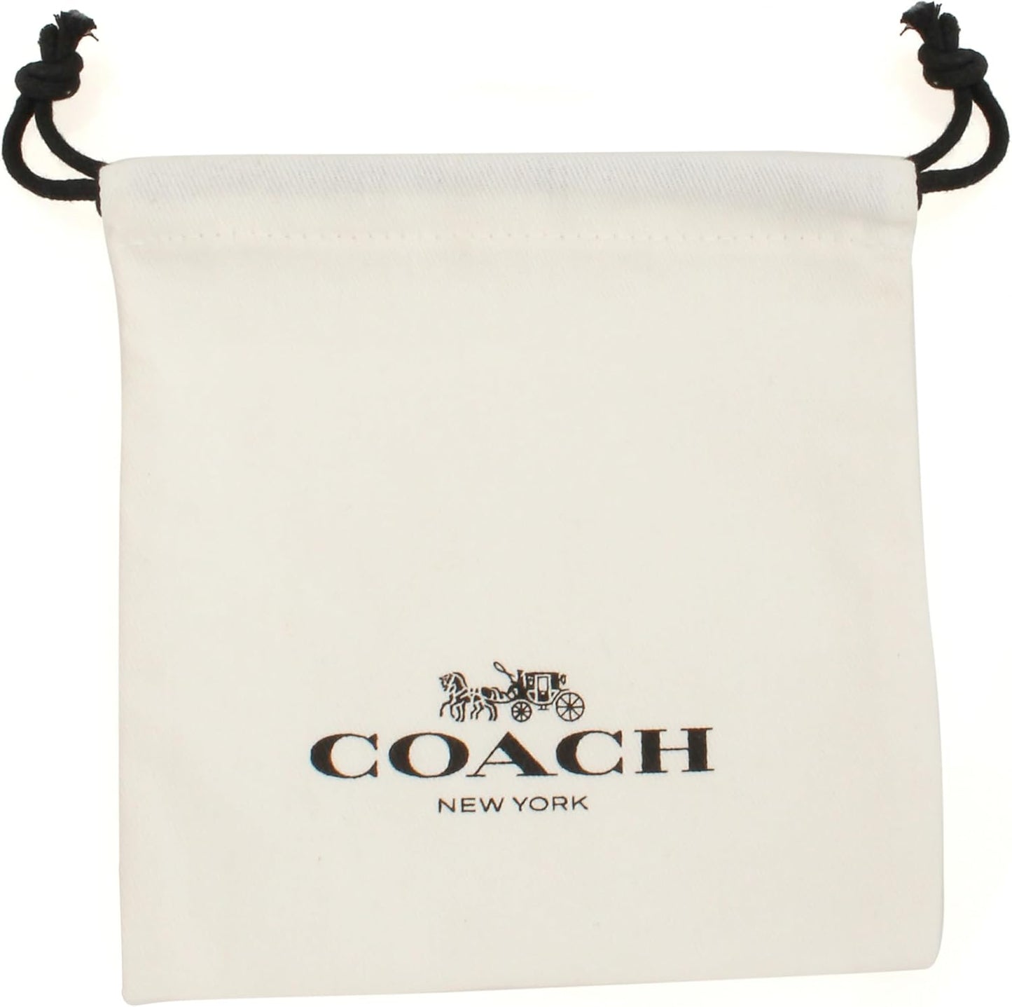 COACH Quilted C Huggie Earrings