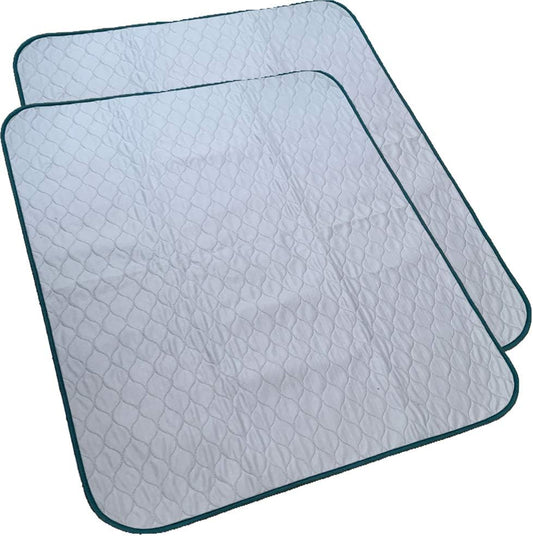 Jalousie 2 Pack 36" x 42" Reusable Dog Whelping Pad/Mat - Reusable Dog Pee Pad - Quilted Fast Absorbing Dog Training Pad Waterproof Puppy Training Pad Dog Housebreaking Absorption Pads