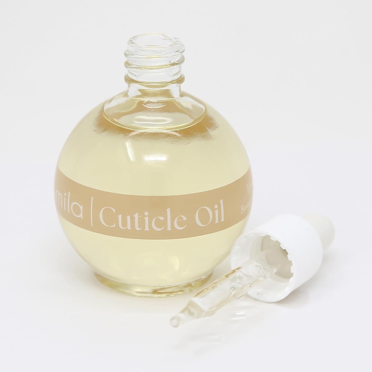 ella+mila Nourishing Cuticle Oil for Nails - Vanilla Dream - Nail Care Treatment for Softening Dry Cuticles - Vegan - 2.3 fl oz