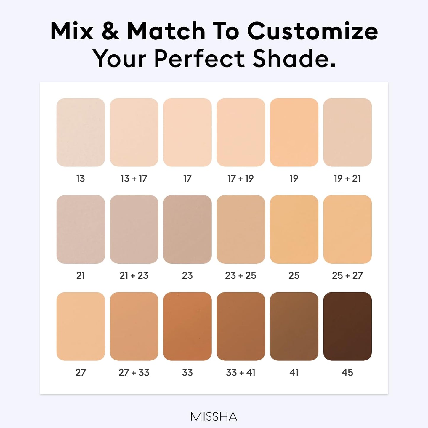 MISSHA M PERFECT COVER SERUM BB CREAM No.41 Medium Tan- Tan/Deep with Warm Undertone, Skin Tint, Tinted Moisturizer, Skin Care Foundation Makeup, Korean Makeup,1.18 Fl oz