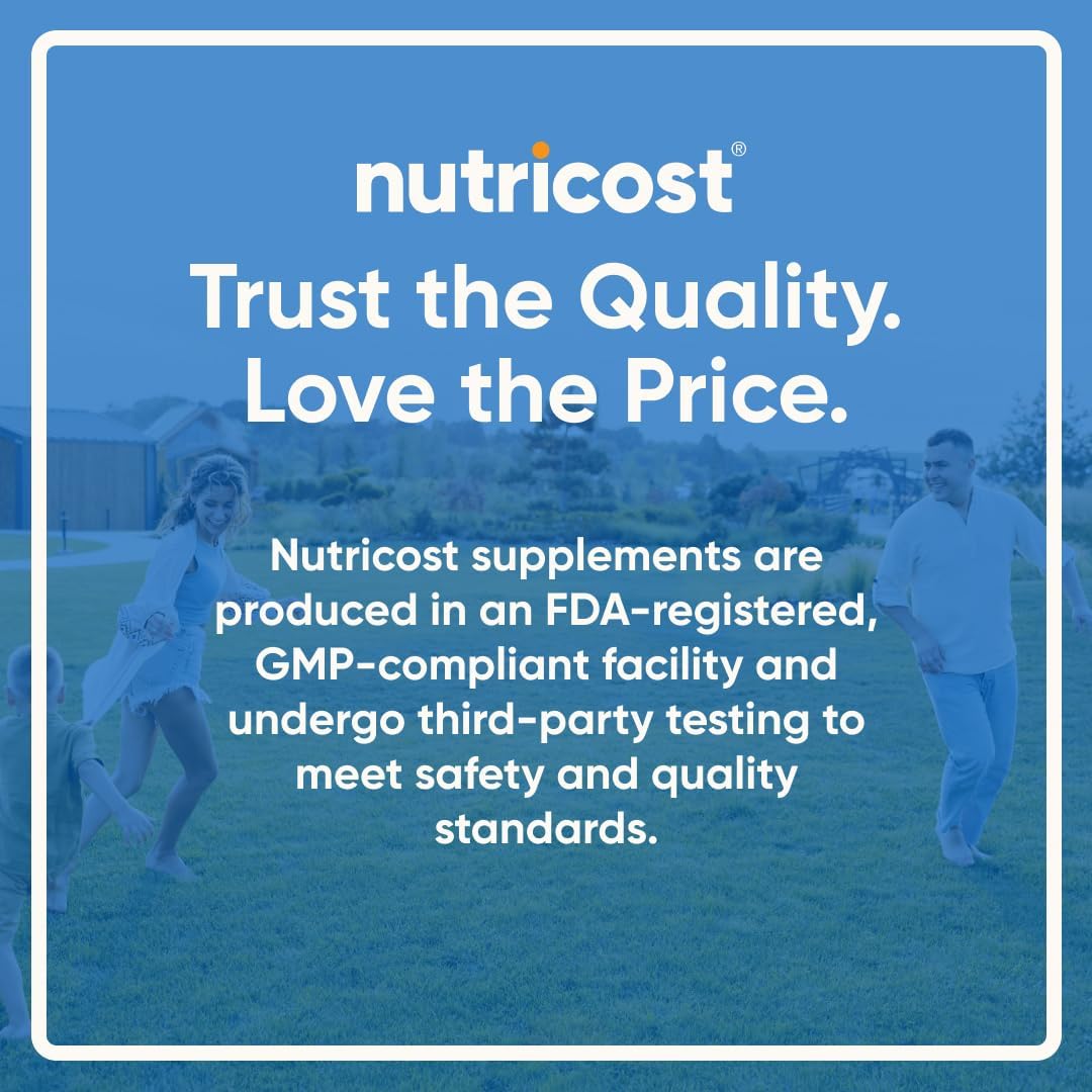 Nutricost Omega 3 Fish Oil - 2500MG, 120 Softgels (40 Serv) - Fish Oil, Wild Caught! 1200mg EPA 850mg DHA - Non-GMO, Gluten Free