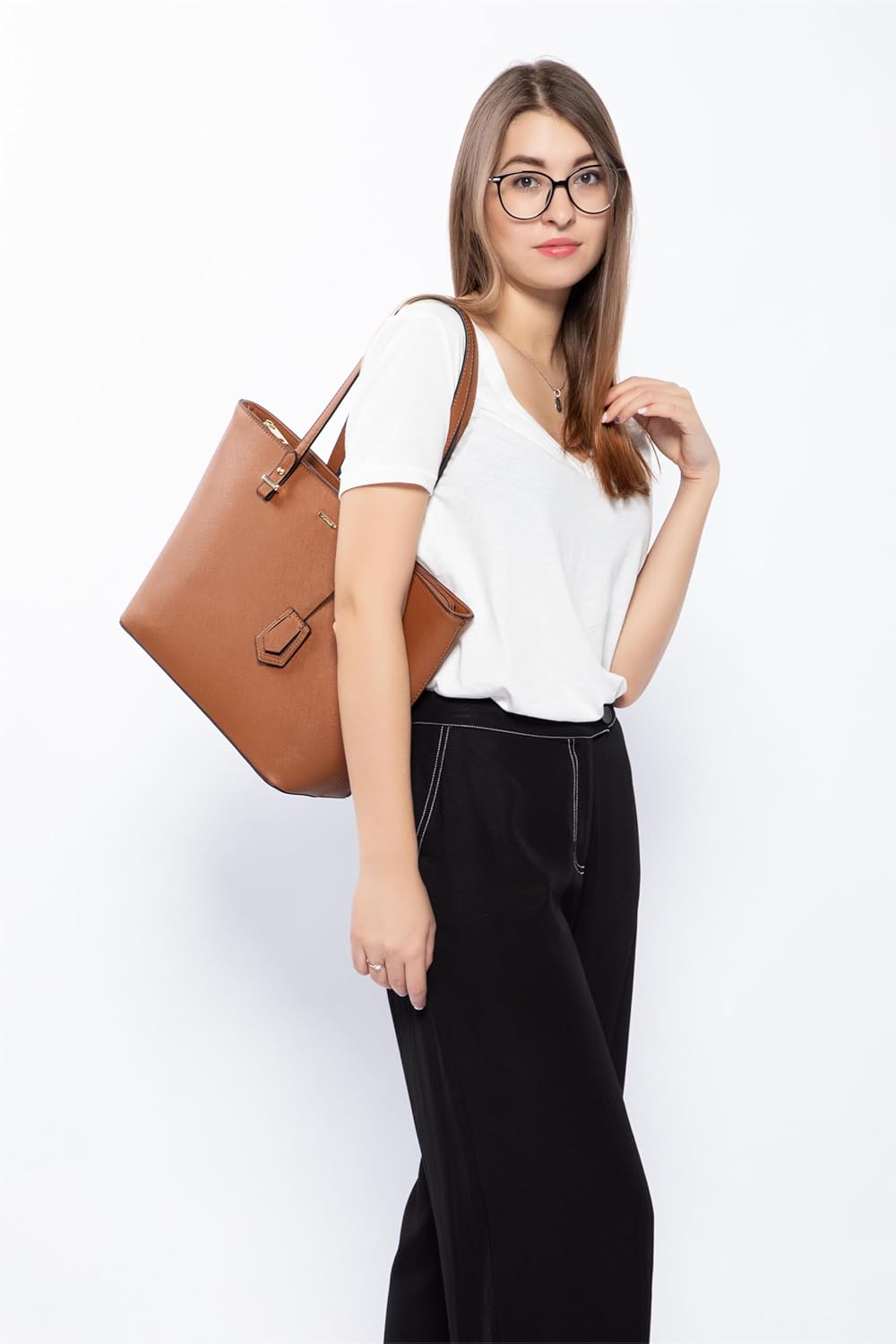 LOVEVOOK Handbags for Women Shoulder Bags Tote Satchel Hobo 3pcs Purse Set