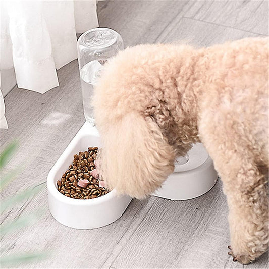 Pet Dog Bowls Cats Water Fountain Automatic Pet Feeder for Dogs Cats 1.8L Pet Drinking Dispenser Dog Double Bowl