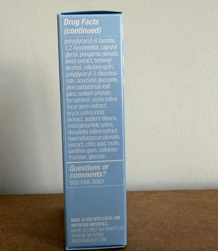 First Aid Beauty - Hydrating Sunscreen Milk with Colloidal Oatmeal, Broad Spectrum SPF 45, Non-comedogenic SPF Formula Helps Nourish Skin with Organic UV Filters & Glycerin, 24-hour Hydration, 1.7 oz | Non-comedogenic, SPF Formula, Helps Nourish Skin