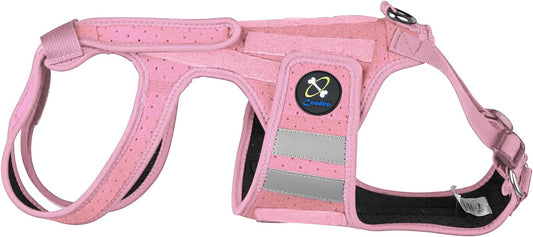 Coodeo Dog Back Brace for Dogs Arthritis, Pet Back Bracer for IVDD, Back Protector Helps Pain Relief, Surgical Recovery and Rehabilitation, Dogs Back Disease Prevention. (Pink,Medium)