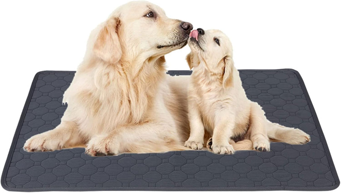 Washable Pee Pads for Dogs Reusable Dog Floor Mat Dog Pee Pad Heavy Absorbency Puppy Potty Training Pads