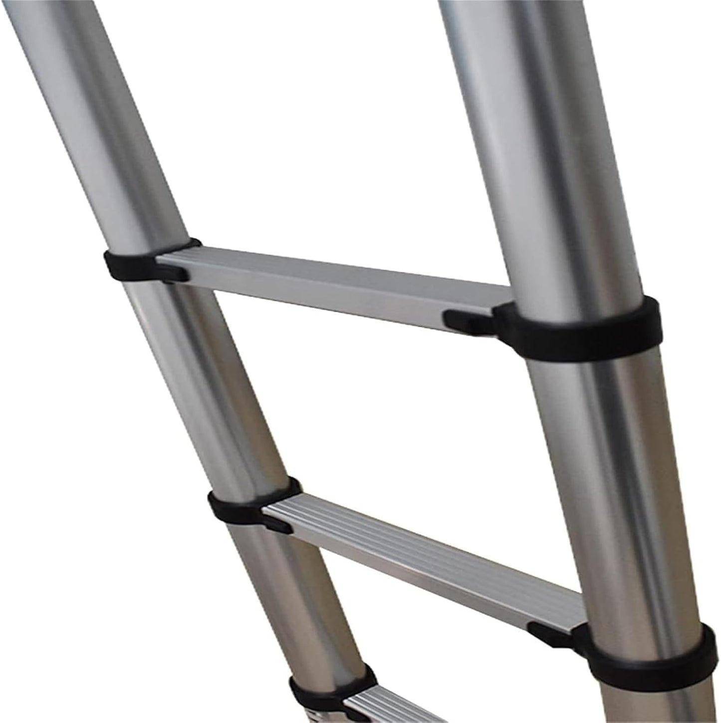14.5FT Telescoping Ladder, Lightweight Collapsible, Aluminum Retractable Ladder, Telescopic Compact Ladders for Home, 330LB Capacity