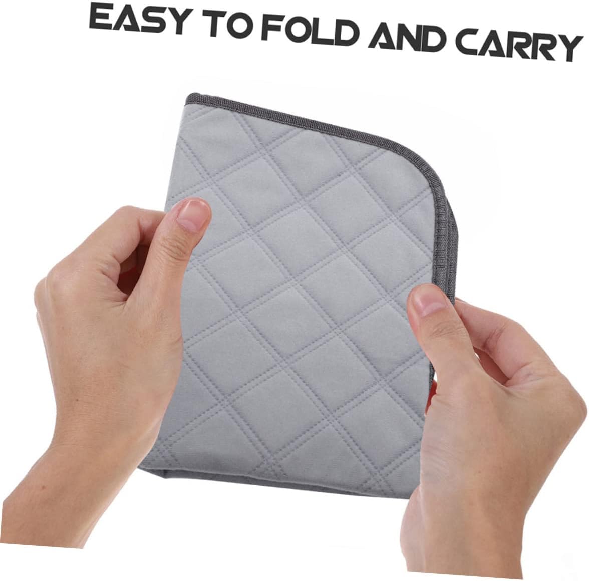 Milisten 2pcs Washable Hamster Pee Pads Reusable Guinea Pig Cage Liners Absorbent Training Mat for Animals for Pet Cages