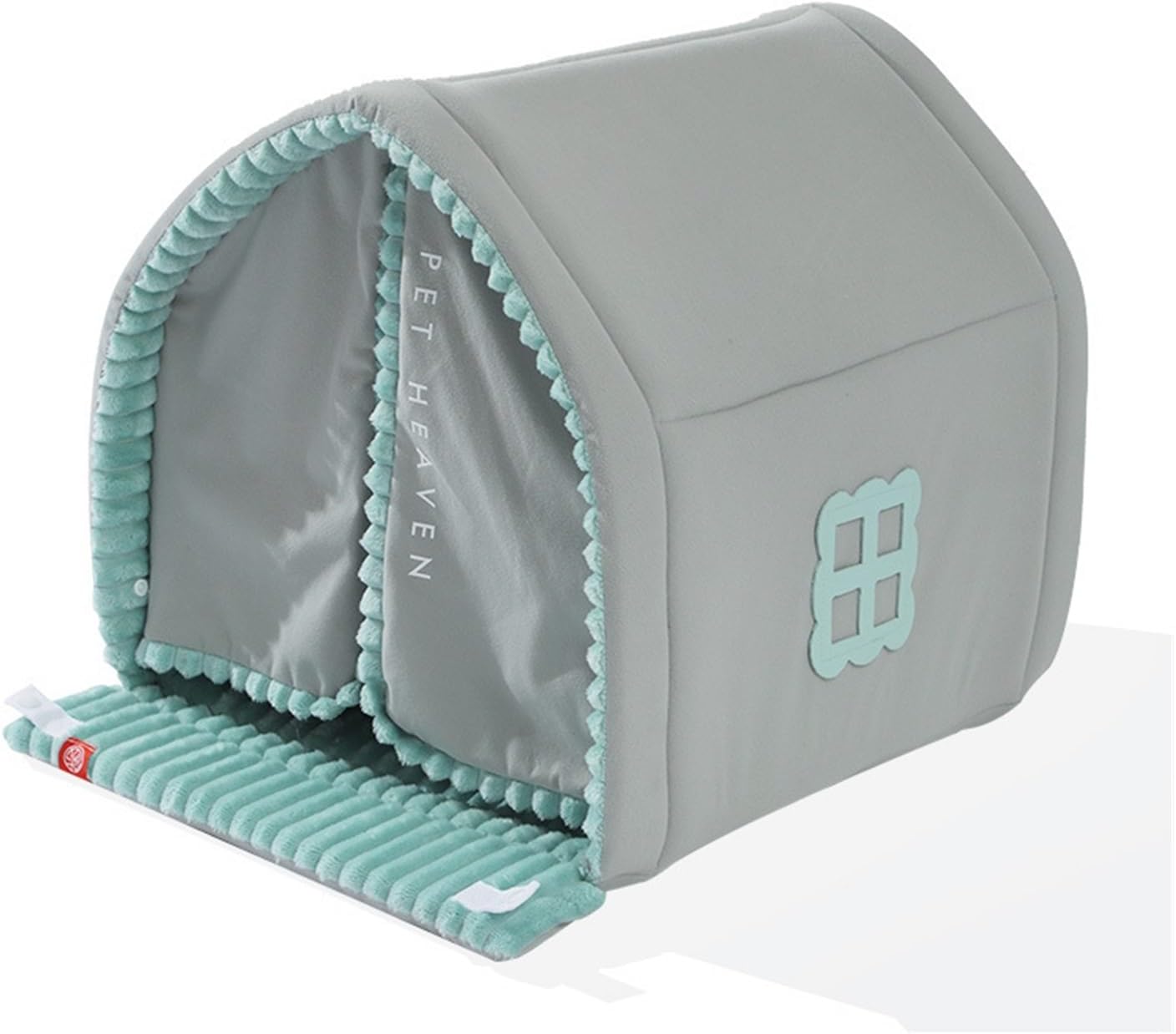 Dog House to Keep Small Dogs Warm in Winter, Enclosed pet Dog Bed, cat, Four-Season(S:39 * 36 * 36cm)