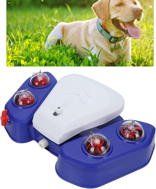 Luqeeg Paws Activated Pet Drinking Fountain, Step on Outdoor Dog Sprinkler Toy Water Dispenser for Fresh Water Providing Constant Stream Fun Hydration for Dogs Applies to Courtyards (1)