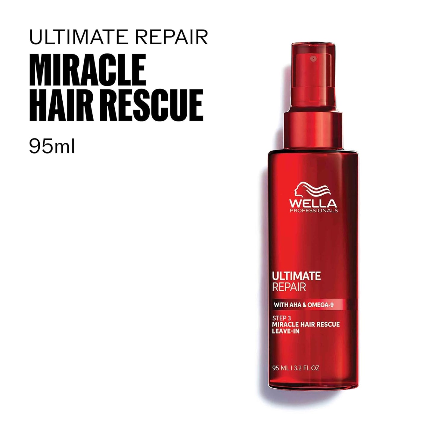 Wella Professionals ULTIMATE REPAIR Miracle Hair Rescue for Damaged Hair | Luxury Leave-In Treatment | Instant, Long-Lasting Repair & Protection in 90 Seconds | All Hair Types - Packaging May Vary